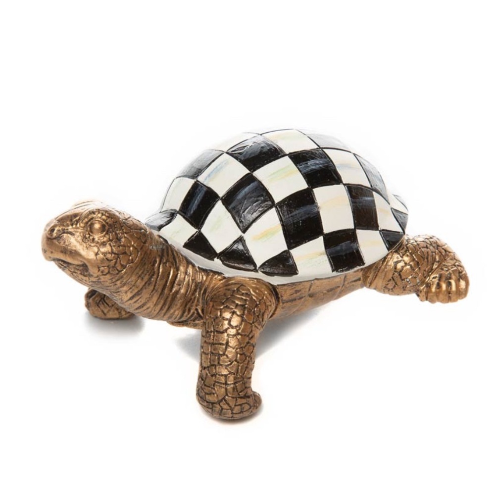 Mackenzie Childs Turtle Pot Climber